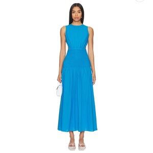 SNDYS Maxi Dress in Vibrant Blue